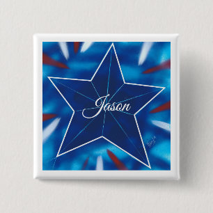 Badge Carré 5 Cm Vous êtes la Star