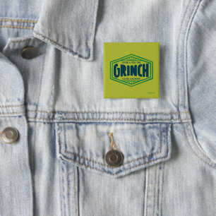 Badge Carré 5 Cm Vous êtes un Grinch infect