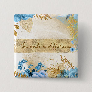 Badge Carré 5 Cm Vous faites une différence