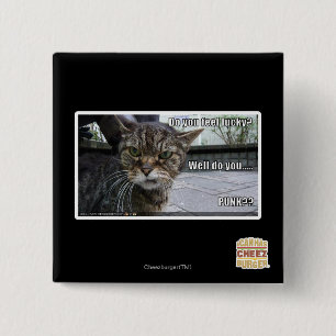 Badge Carré 5 Cm Vous sentez-vous chanceux ?