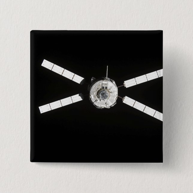 Badge Carré 5 Cm VTT Jules Verne (Devant)