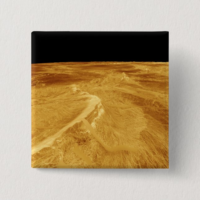 Badge Carré 5 Cm Vue 3D de Latona Vorona (Devant)