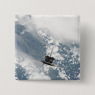 Badge Carré 5 Cm Vue arrière des trois moteurs principaux