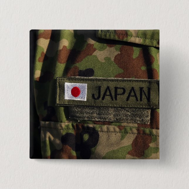 Badge Carré 5 Cm Vue de gros plan 2 (Devant)