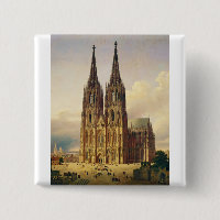 Vue de la cathédrale gothique de Cologne dans tout