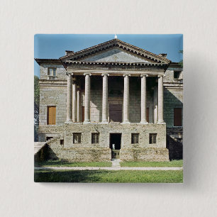 Badge Carré 5 Cm Vue de la façade principale, établie en 1559-60