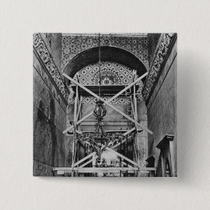 Badge Carré 5 Cm Vue générale du vestibule