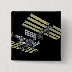 Badge Carré 5 Cm Vue générée par ordinateur 10