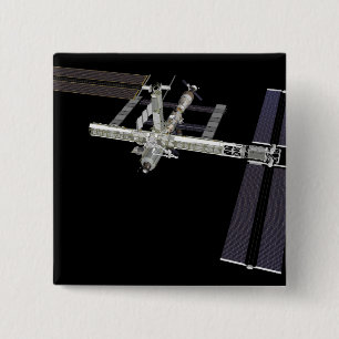 Badge Carré 5 Cm Vue générée par ordinateur 16