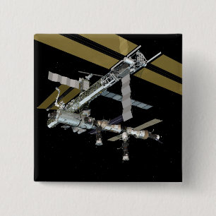 Badge Carré 5 Cm Vue générée par ordinateur 20