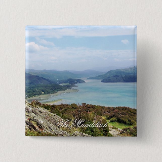 BADGE CARRÉ 5 CM VUES DES ALLES (Devant)