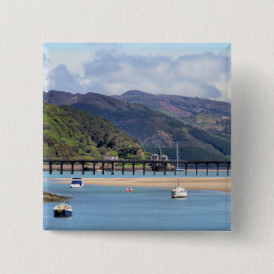 BADGE CARRÉ 5 CM VUES DES ALLES