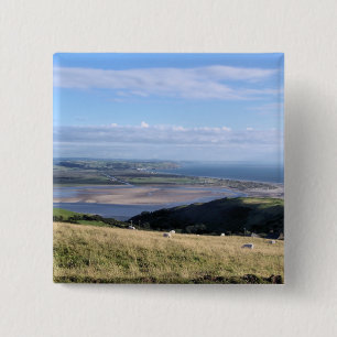 BADGE CARRÉ 5 CM VUES DES ALLES