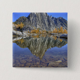 Badge Carré 5 Cm WA, Alpine Lakes Wilderness, Enchantage