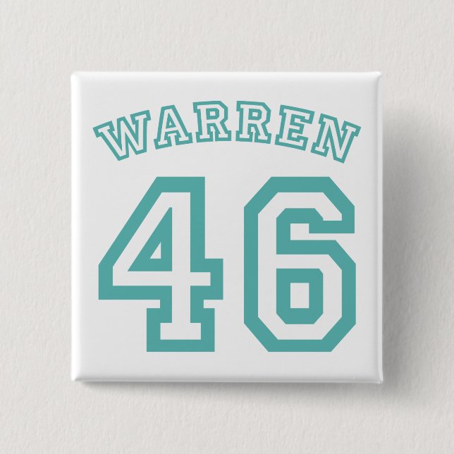 BADGE CARRÉ 5 CM WARREN 46 (Devant)