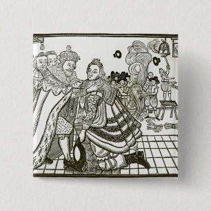 Badge Carré 5 Cm Welcome Home de prince Charles d'Espagne, 1623