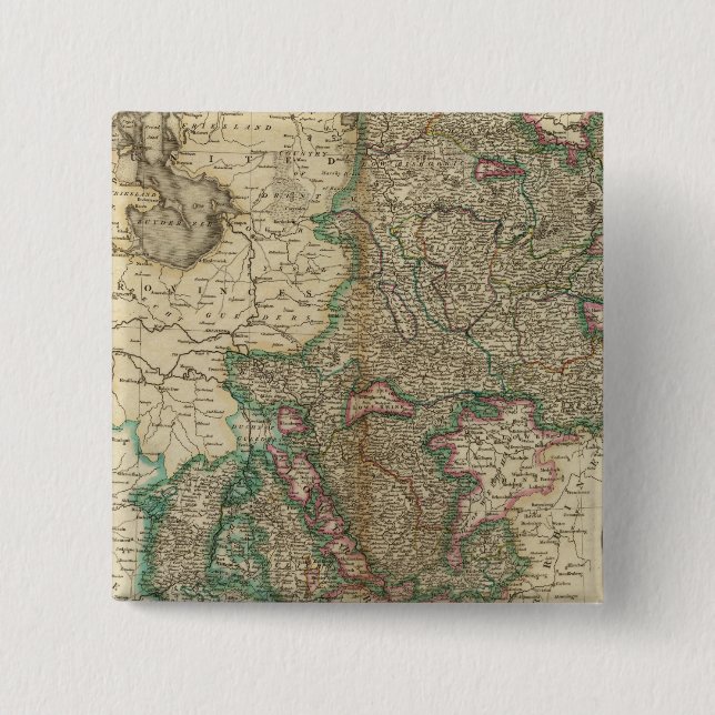 Badge Carré 5 Cm Westphalie (Devant)