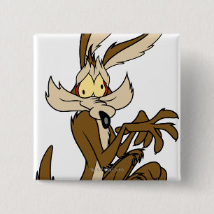 Badge Carré 5 Cm Wile E. Coyote Derp