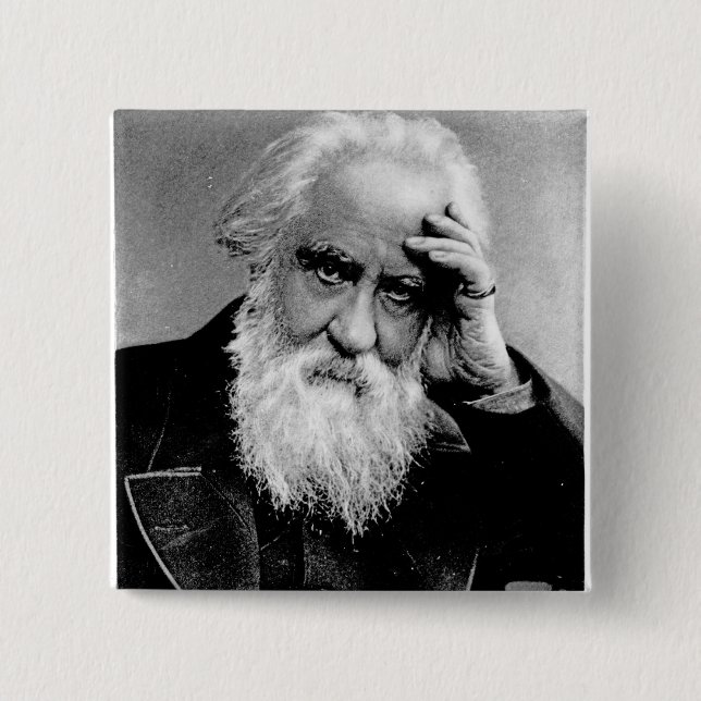 Badge Carré 5 Cm William Huggins, 1910 (Devant)