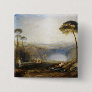 Badge Carré 5 Cm William Turner - Le Rameau d'Or