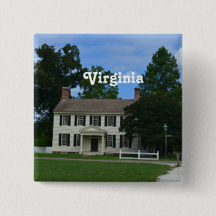 Badge Carré 5 Cm Williamsburg étrange