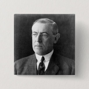 Badge Carré 5 Cm Woodrow Wilson