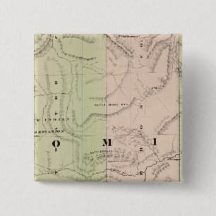 Badge Carré 5 Cm Wyoming 2