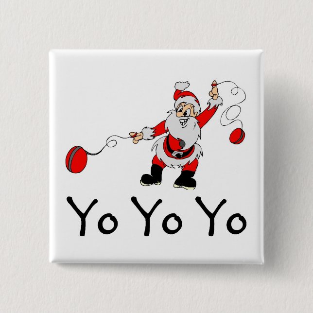 Badge Carré 5 Cm Yo-yo Yo (Devant)