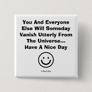 Badge Carré 5 Cm You And Everyone Else