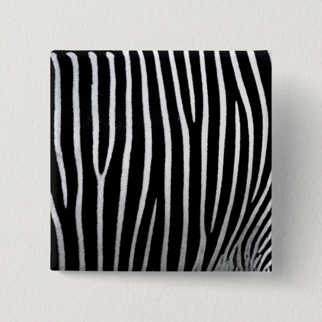 Badge Carré 5 Cm Zebra Skin (Devant)