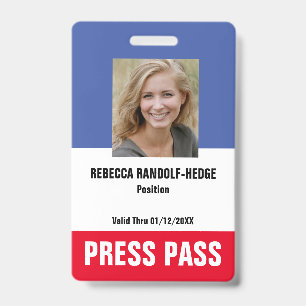 BADGE CARTE DE SÉCURITÉ PERSONNALISÉE POUR ÉVÉNEMENT SPÉ