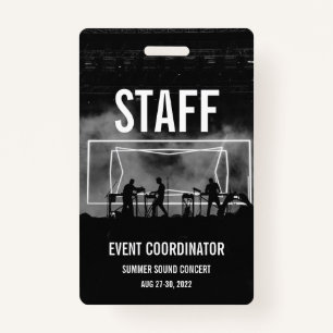 Badge Carte de spectacle VIP All Access Pass - Personnel