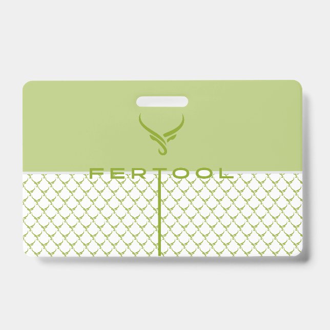 BADGE CARTE DE VISITE FERTOOL (Avant)