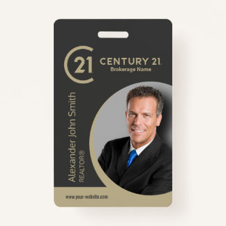 Badge Carte d'identité du convertisseur Century 21