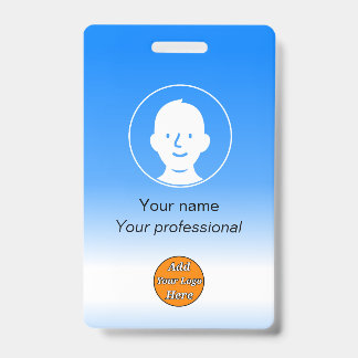Badge Carte d'identité personnalisée