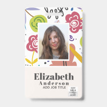 CARTE D'IDENTITÉ PHOTO - Passeport VIP Employé - F