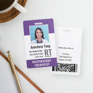 Badge Carte d'identité photographique personnalisée pour