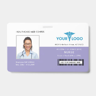 Badge Carte d'identité professionnelle avec photo pour l