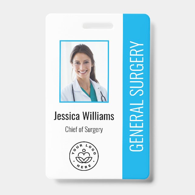 Badge Carte d'identité professionnelle de médecin de l'h (Avant)
