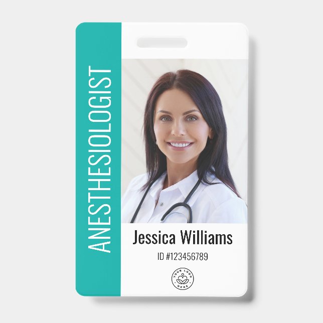 Badge Carte d'identité professionnelle de médecin de l'h (Avant)