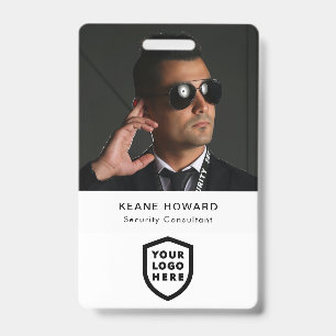 Badge Carte d'identité professionnelle Employé photo g