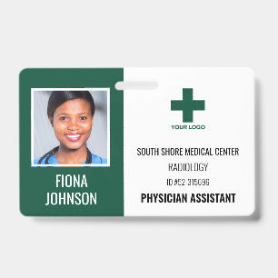 Badge Carte d'identité professionnelle médicale personna