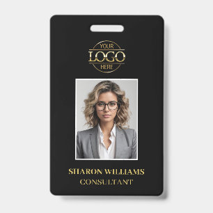 Badge Carte d'identité professionnelle minimaliste moder