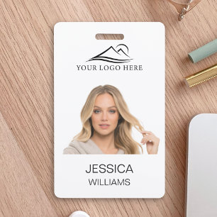 Badge Carte d'identité professionnelle personnalisée ave