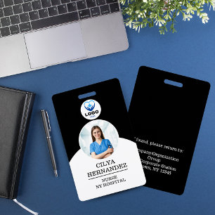 Badge Carte d'identité professionnelle personnalisée en 
