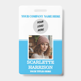 Badge Carte d'identité professionnelle personnalisée fac