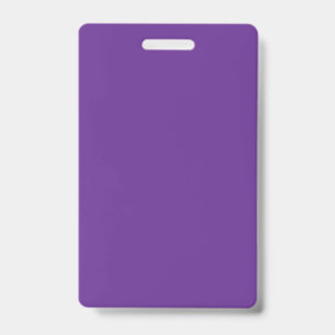 Badge Carte d'identité verticale en plastique