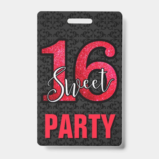 Badge Carte d'invitation pour une fête d'anniversaire Sw (Avant)