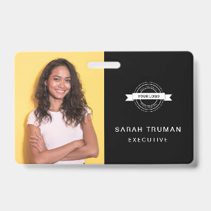 Badge Carte professionnelle personnalisée Minimaliste et