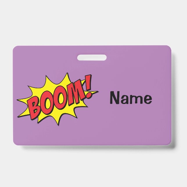 Badge Cartoon Boom Thunder_Cove (Avant)